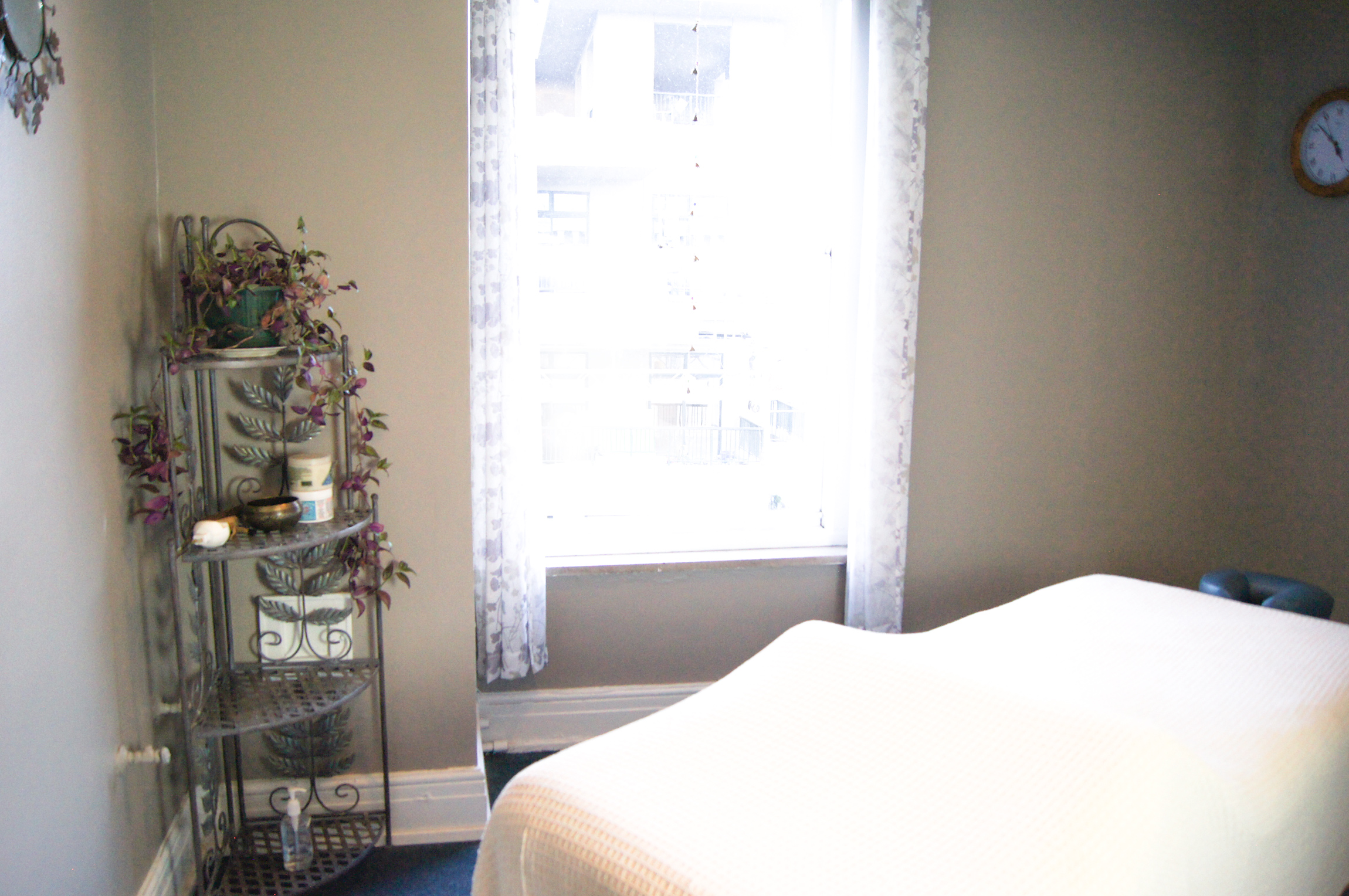 Therapeutic Massage Room with window